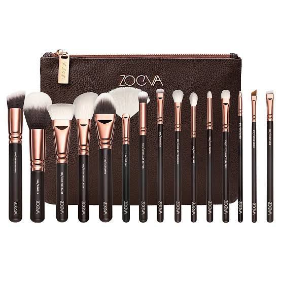 Zoeva 15-Piece Makeup Brush Set – Soft Bristles & Premium Quality