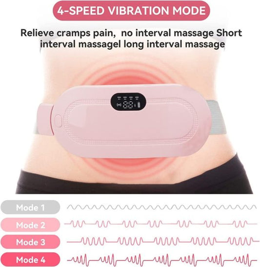 Portable Menstrual Heating Pad – Electric Waist Belt for Period Pain Relief