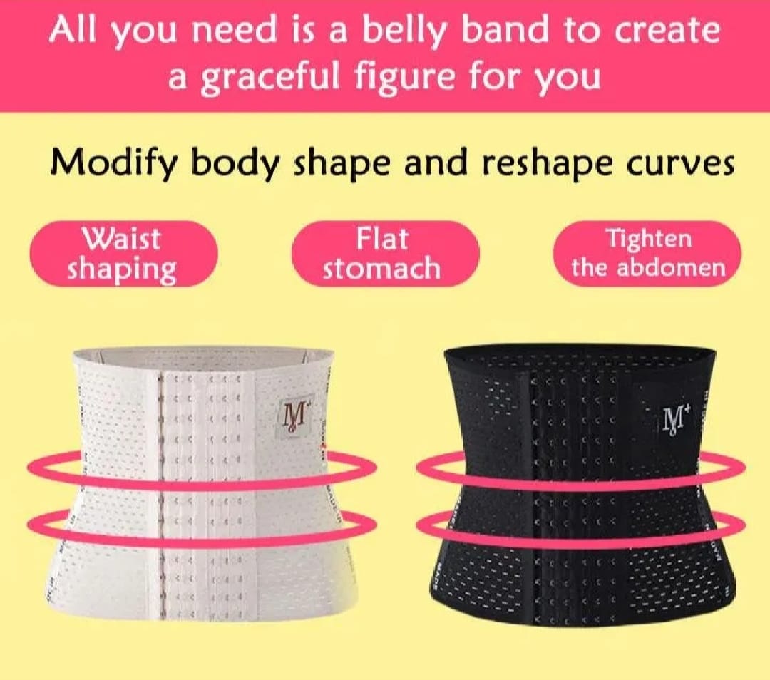 Hooked Belly Tummy Control Belt M+ | Premium Quality Slimming & Support Belt
