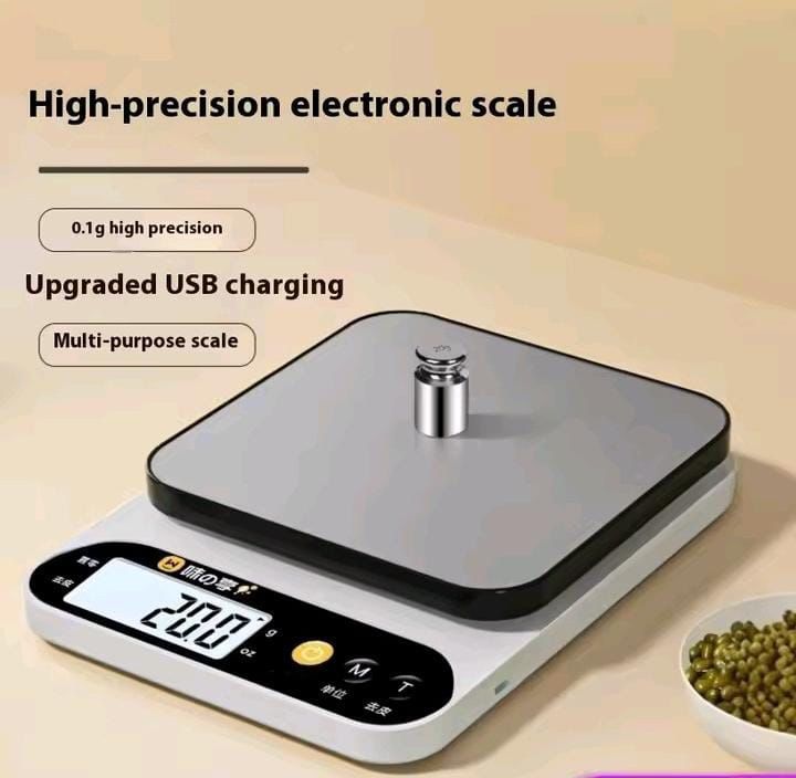 High Quality Kitchen Digital Weighing Scale | 10KG Capacity | Accurate Electronic Food Scale