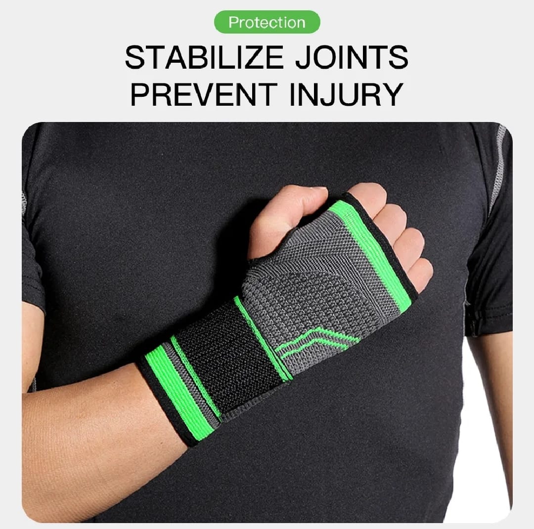WRIST SUPPORT PROTECTION LIFTING SPORTS BRACERS GYM FITNESS