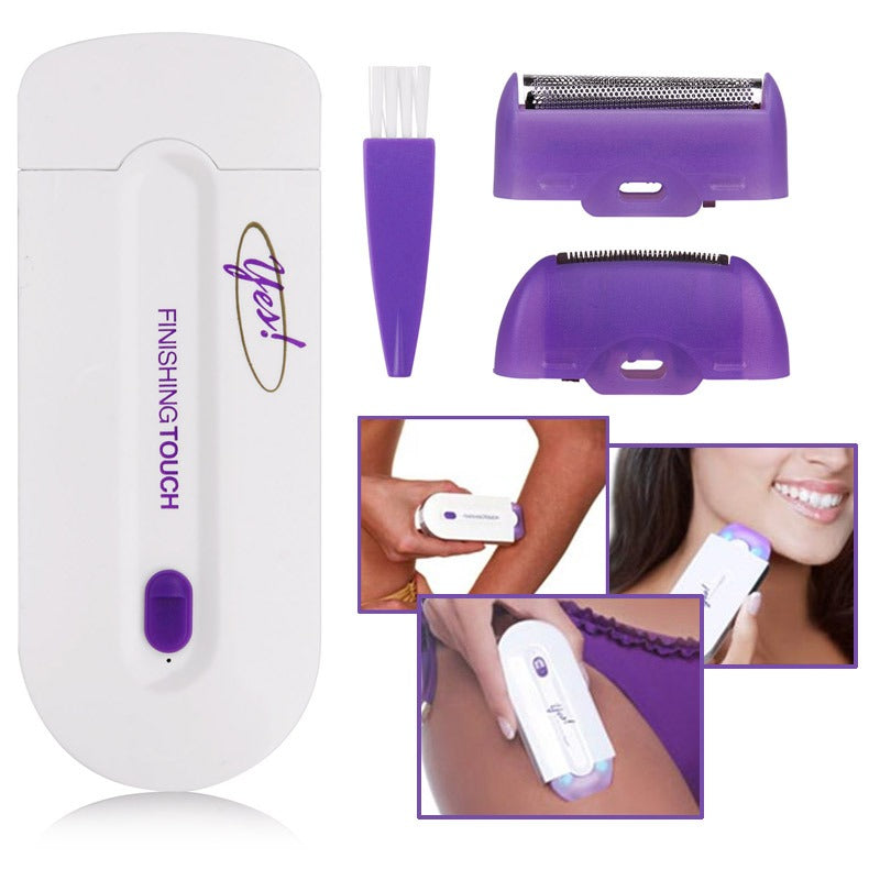 3-in-1 Electric Finishing Touch Hair Remover & Trimmer for Women