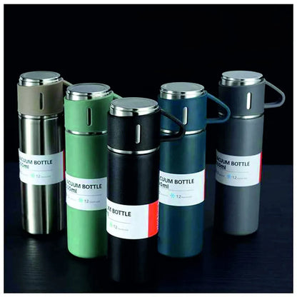 Stainless Steel Vacuum Flask 316 Grade – 500 ML | Hot & Cold Insulated Thermos Bottle