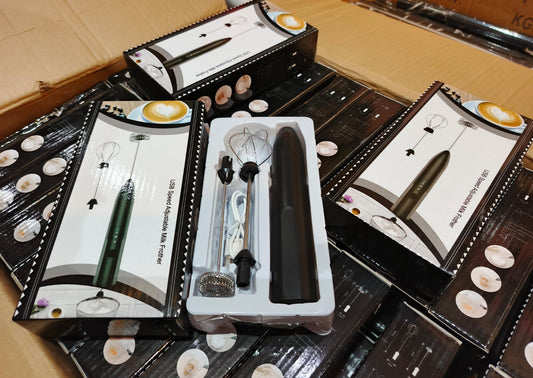 Rechargeable Electric Coffee Beater – USB Charging Handheld Milk Frother