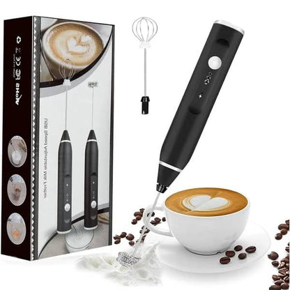 Rechargeable Electric Coffee Beater – USB Charging Handheld Milk Frother