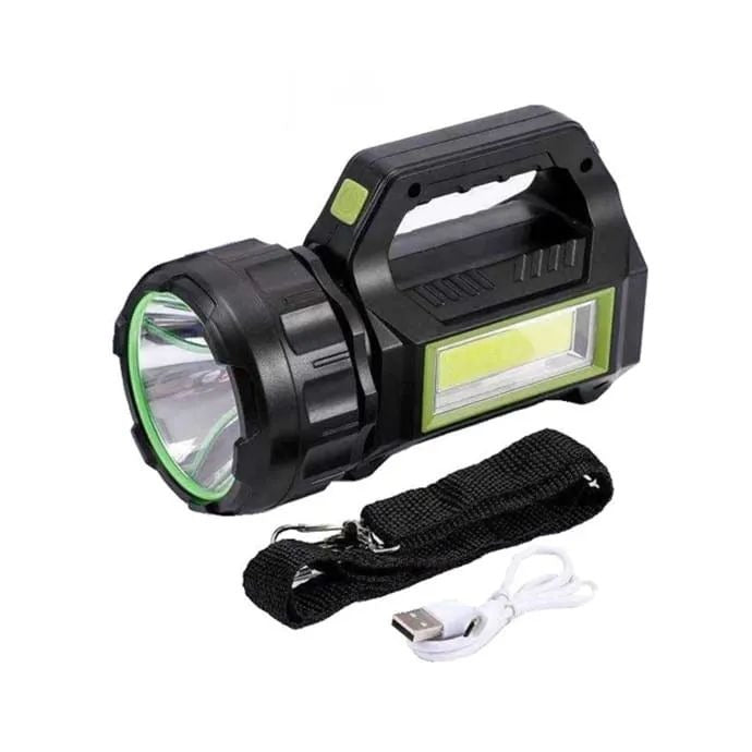 30W LED Solar Rechargeable High Power Torch | 1500M Long Range Searchlight | USB Type-C Charging | 20000mAh Power Bank | Emergency Handheld Flashlight