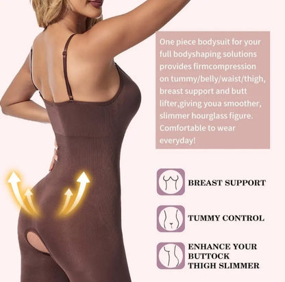 Full Body Shaper – Seamless Tummy Control Bodysuit