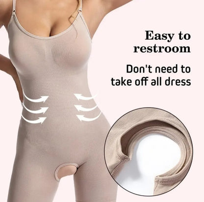 Full Body Shaper – Seamless Tummy Control Bodysuit