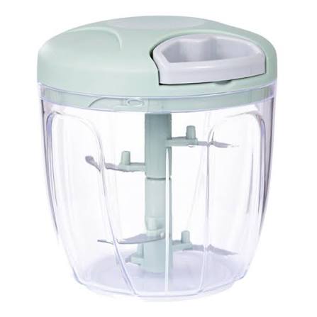 5-Blade 900ML Manual Food Chopper – Quick & Easy Kitchen Chopper