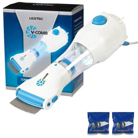 Anti-Lice V Comb Machine – Electric Head Lice Remover