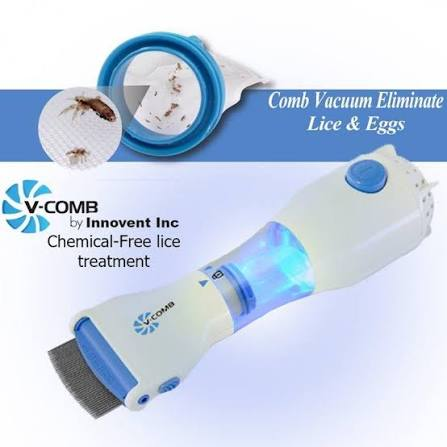 Anti-Lice V Comb Machine – Electric Head Lice Remover
