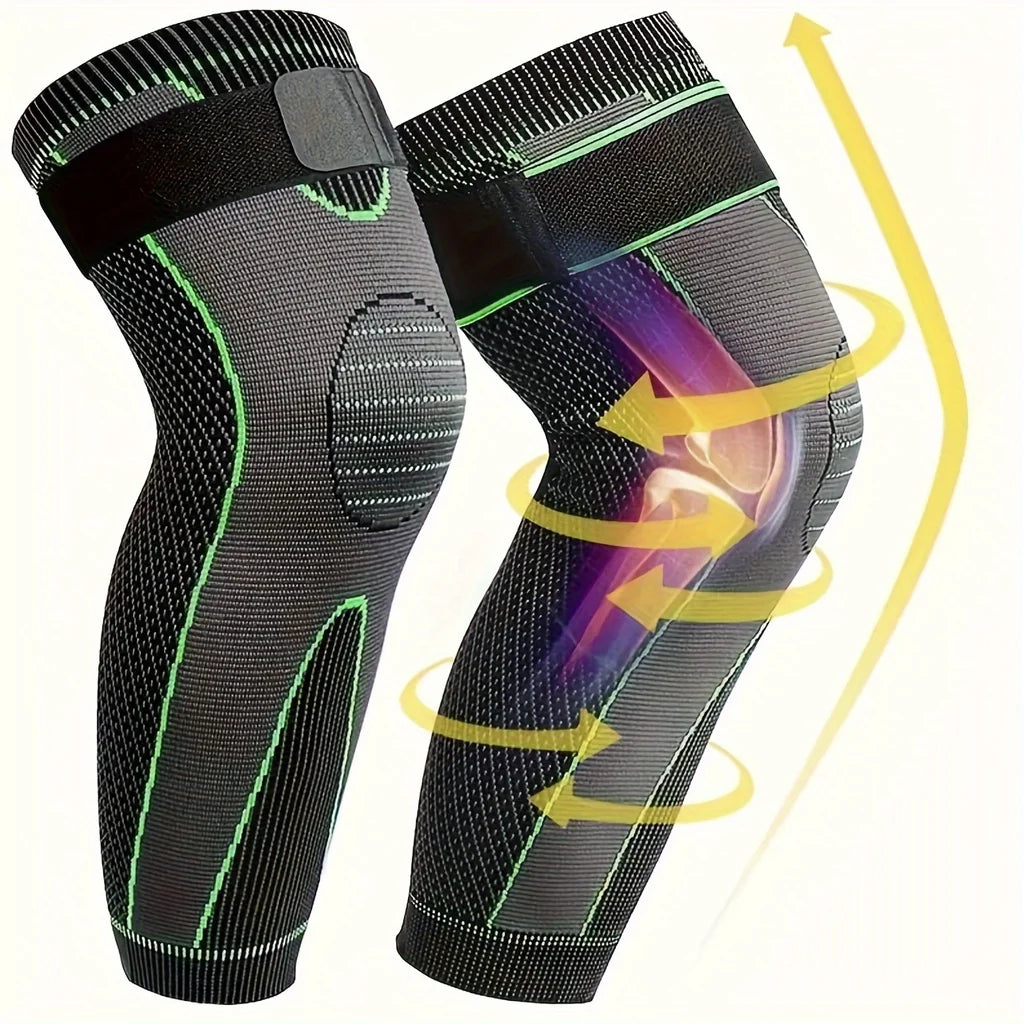 2pcs Adjustable Log Knee Compression Pads
