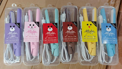 Make Time Mini Travel Hair Straightener – Compact & Portable Styling Tool