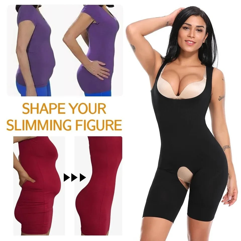 Woman Wide Strap Full Body Shaper