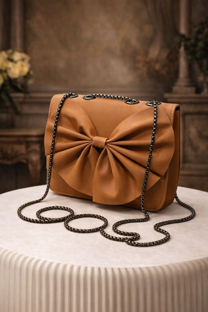 Elegant Bow Style Ladies Handbag