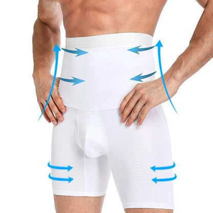 Men's Cross Notch Half Body Shaper