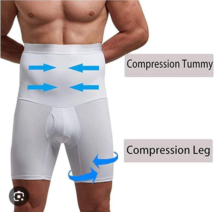 Men's Cross Notch Half Body Shaper