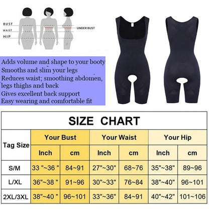Woman Wide Strap Full Body Shaper