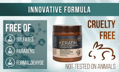 Keratin Hair Care Balance Hair Mask – 500ml