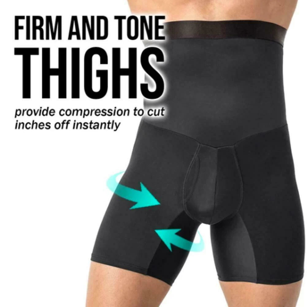 Men's Cross Notch Half Body Shaper