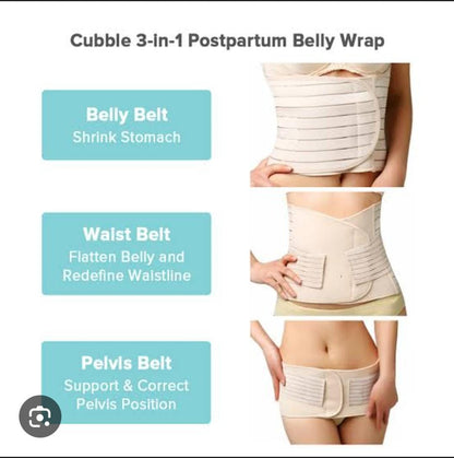 Pregnancy and After Pregnancy Maternity Supprt Belt 3 in 1