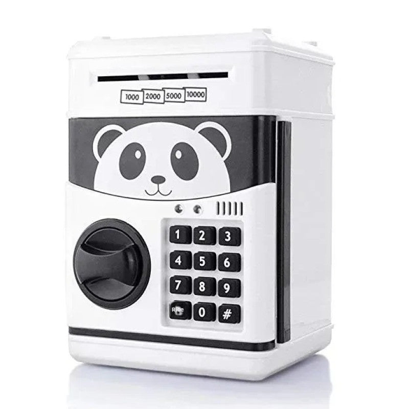 Kids Digital Money Saving Box ATM – Cute Cat Coin Bank with Password Lock