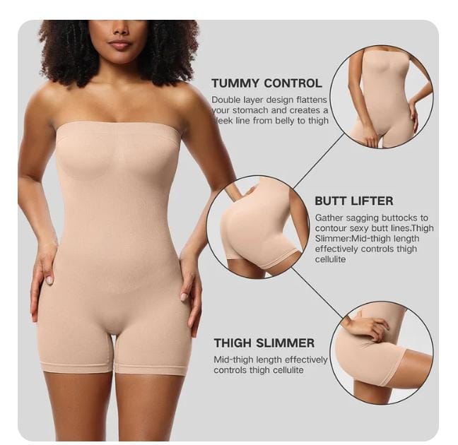 Adjustable Hook Full Body Shaper