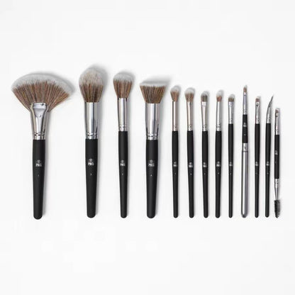 BH Cosmetics Studio Pro 13-Piece Vegan Makeup Brush Set – Professional Face & Eye Brushes