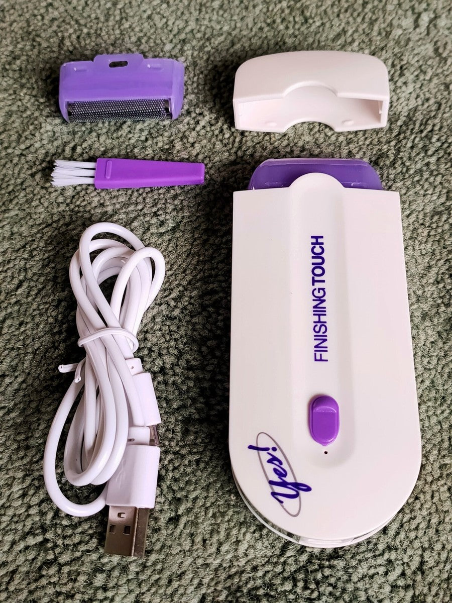 3-in-1 Electric Finishing Touch Hair Remover & Trimmer for Women