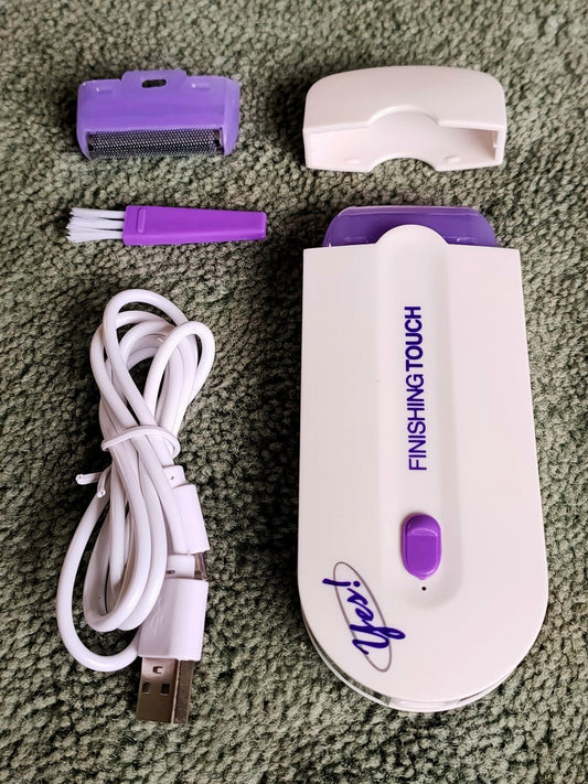 3-in-1 Electric Finishing Touch Hair Remover & Trimmer for Women