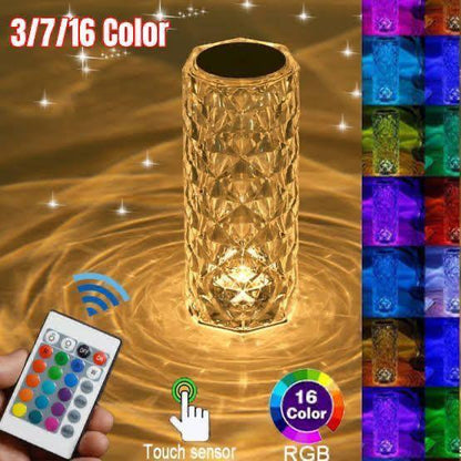 Diamond USB Charging Touch Lamp