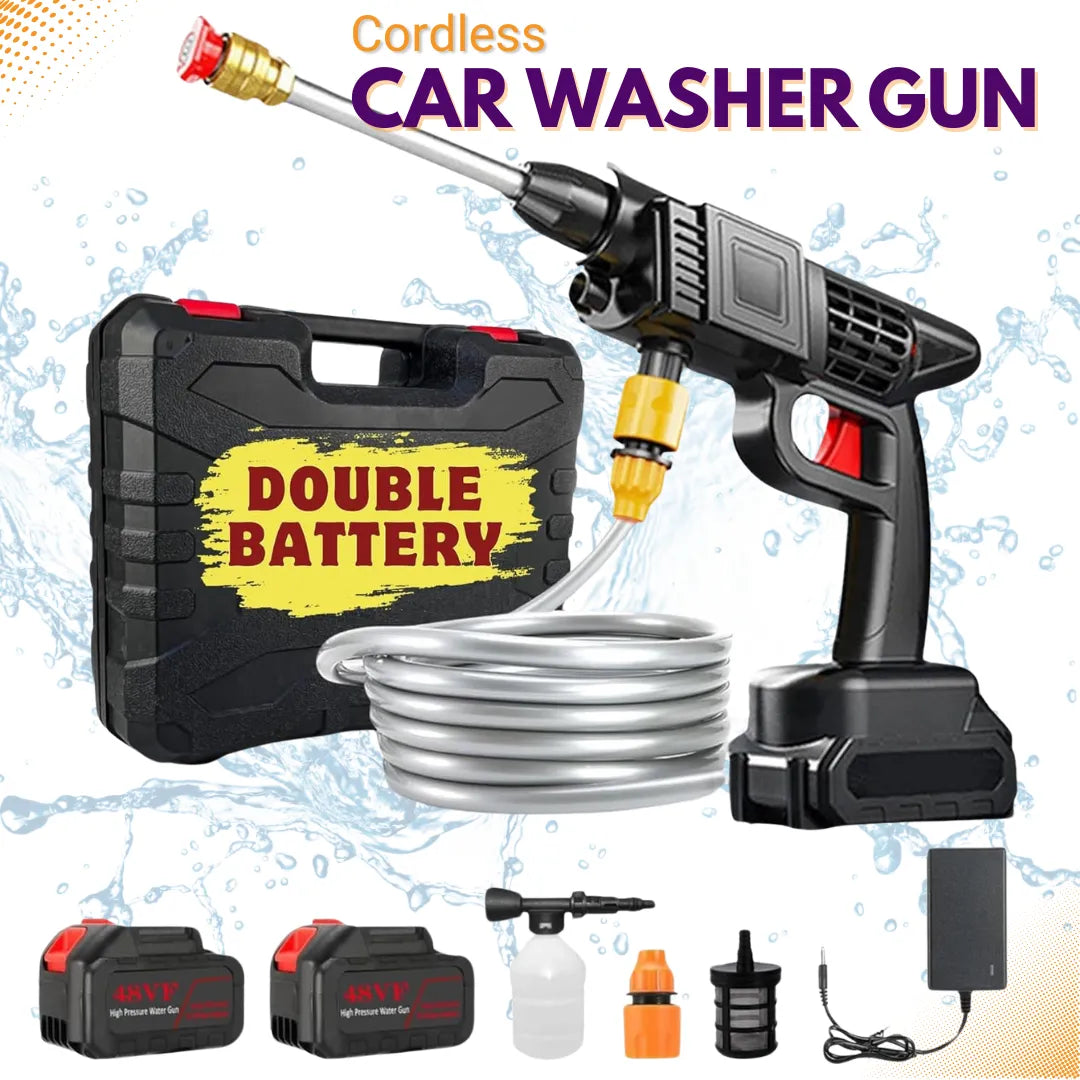 Portable Powerful High Pressure 48V Max Power Cordless Car Wash Water Jet Foam Gun